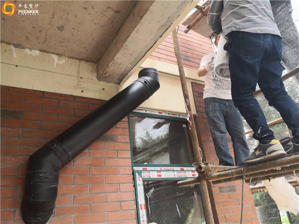 保定京都影視城花園丹麥真火壁爐Aduro 9安裝實拍.jpg