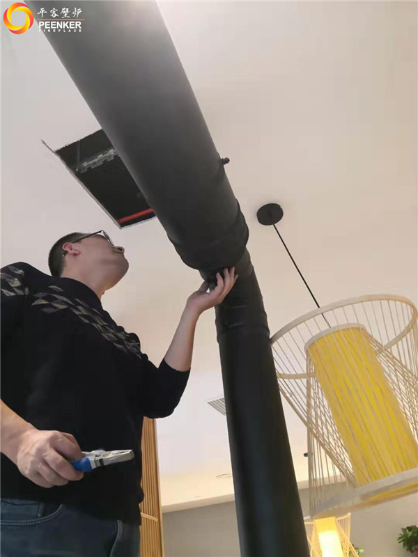 平客壁爐信陽丹麥進口燃木壁爐Aduro 9 安裝(排煙風機).jpg