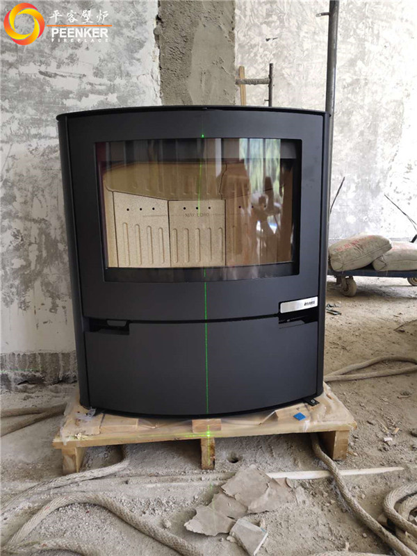 平客壁爐武漢狀元故里丹麥Aduro A15燃木壁爐安裝.jpg