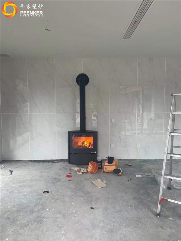 平客壁爐四川德陽廣漢茶室丹麥進口壁爐Aduro A15安裝.jpg