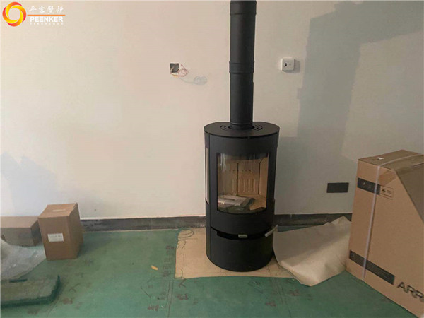 平客壁爐南京八卦洲自建別墅丹麥壁爐Aduro A9安裝.jpg