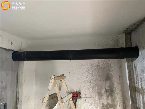 南京高淳雅園丹麥morso 3640真火壁爐安裝.jpg