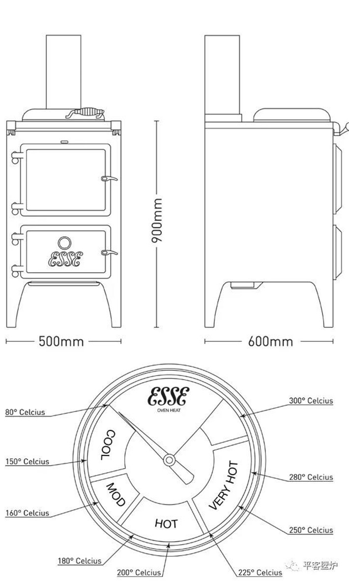 ESSE Bakeheart,供暖烹飪兩相宜.jpg