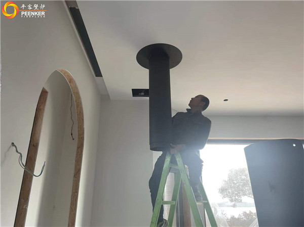 杭州九溪玫瑰園法國JC-Zelia 908藝術(shù)壁爐安裝.jpg