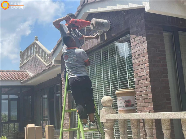 鎮江邊城別墅丹麥Morso 3640火爐安裝.jpg