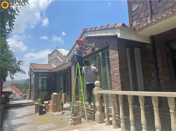 鎮江邊城別墅丹麥Morso 3640火爐安裝.jpg