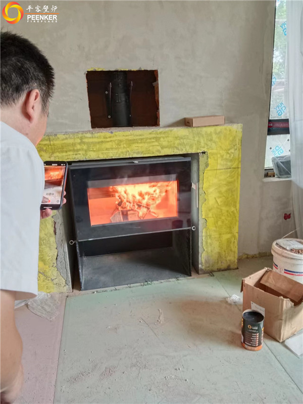 常州聚博花園別墅丹麥Morso進口壁爐S80-90安裝.jpg