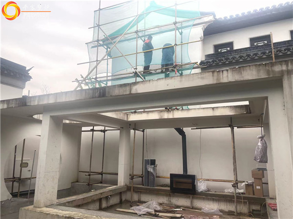 蘇州桃花源別墅丹麥嵌入壁爐Morso S80-90安裝.jpg