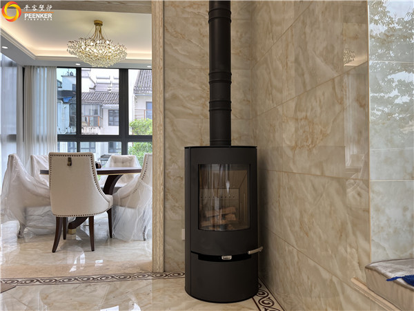 平客壁爐南京紫園小區(qū)丹麥真火壁爐Aduro A9.1安裝.jpg