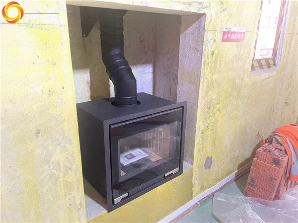 南京臥龍湖別墅丹麥進口壁爐Aduro A5安裝.jpg