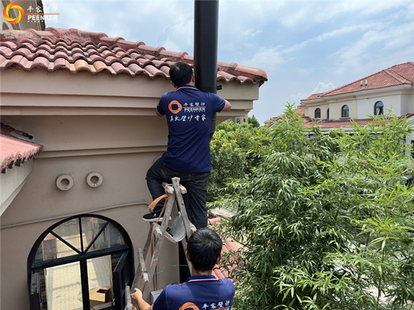 平客壁爐蘇州高爾夫雙湖灣丹麥壁爐Morso 7943安裝.jpg