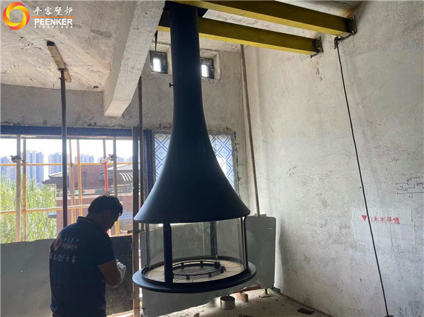 平客壁爐沈陽半島天境法國JC-Zelia 908藝術壁爐安裝.jpg