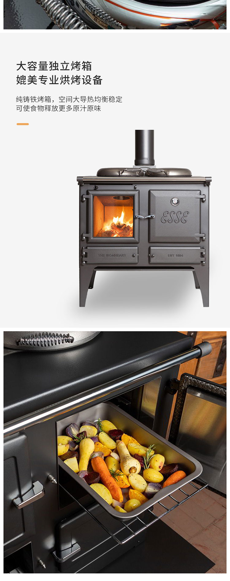 英國ESSE-Ironheart進口可做飯真火壁爐.jpg 英國ESSE-Ironheart進口可做飯真火壁爐.jpg
