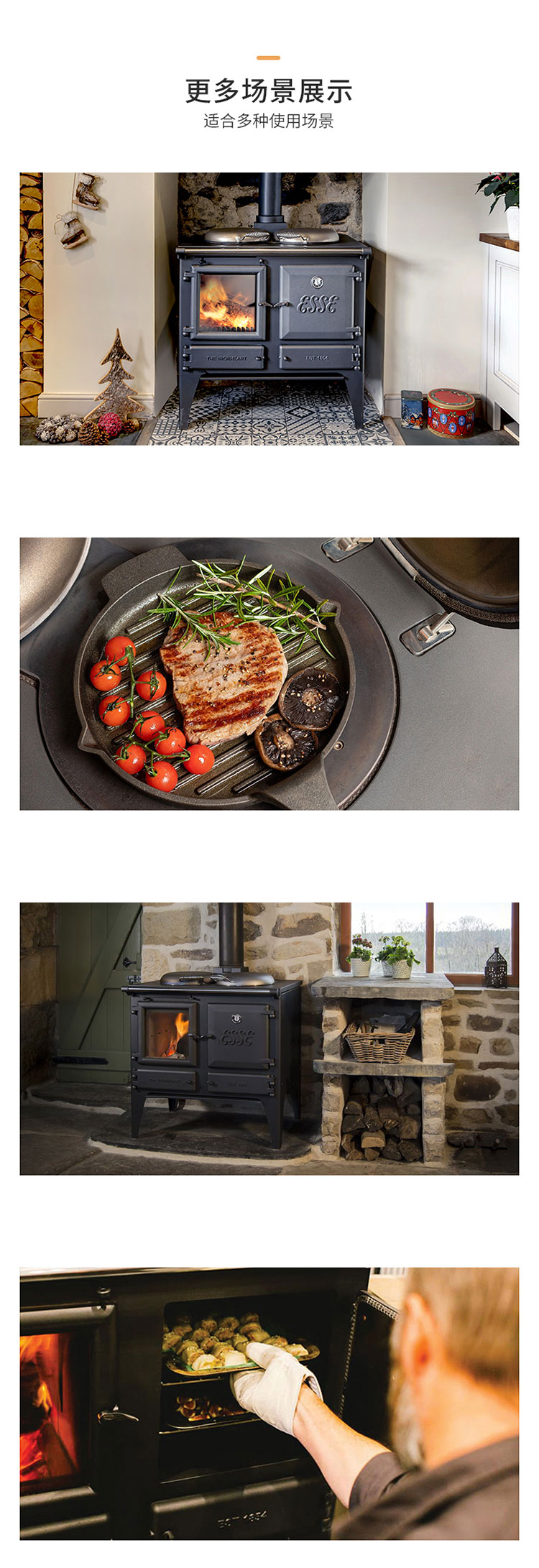 英國ESSE-Ironheart進口可做飯真火壁爐.jpg 英國ESSE-Ironheart進口可做飯真火壁爐.jpg