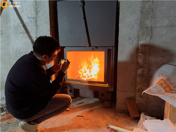 平客壁爐上海東郊花園別墅嵌入式壁爐法國TOTEM F901安裝.jpg