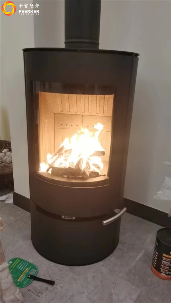 北京別墅丹麥Aduro A9.1獨(dú)立式火爐安裝.jpg