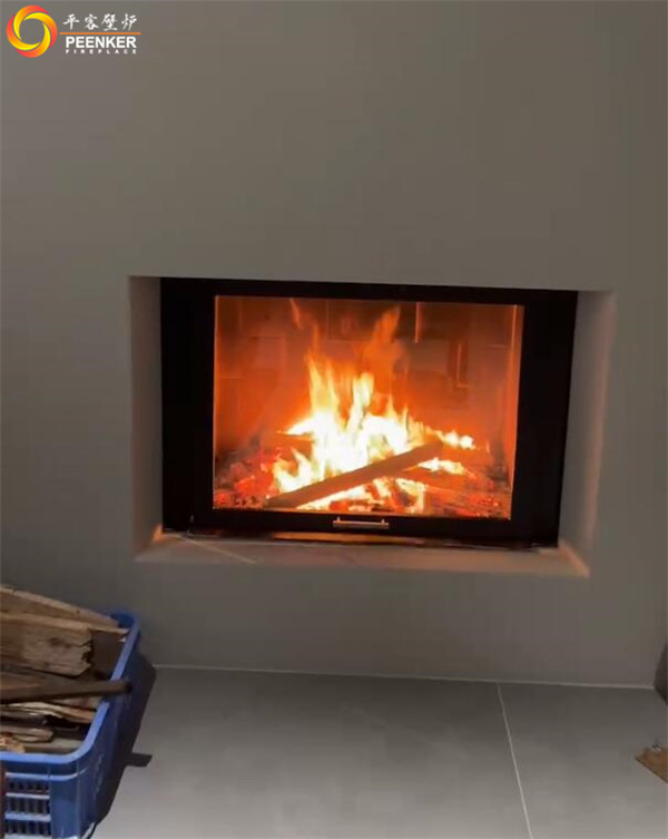 景德鎮法國TOTEM 901提拉爐門壁爐安裝.jpg