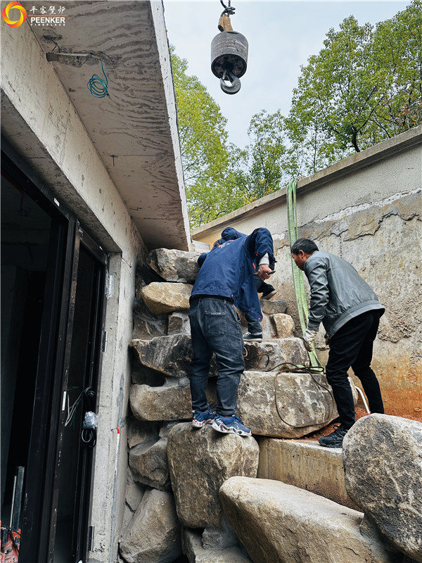 諸暨綠城玫瑰園別墅法國TOTEM F1100壁爐安裝.jpg