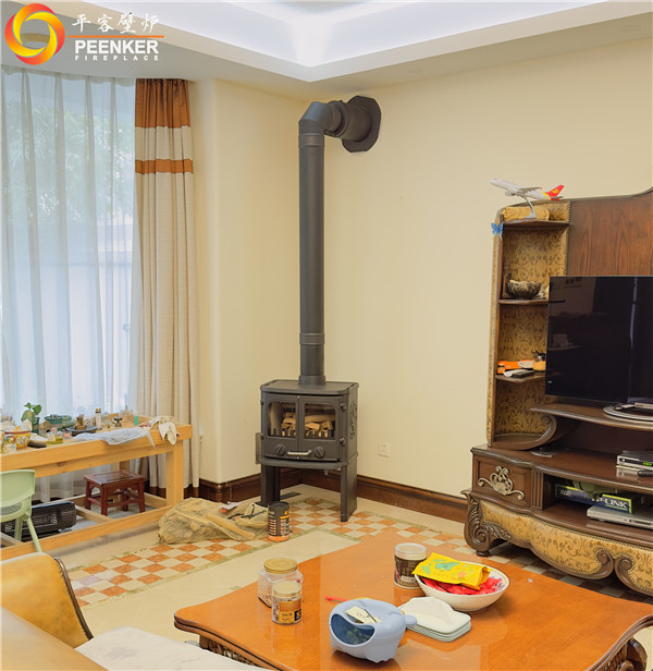 常州項家花苑別墅丹麥Morso 2140鑄鐵火爐安裝.jpg