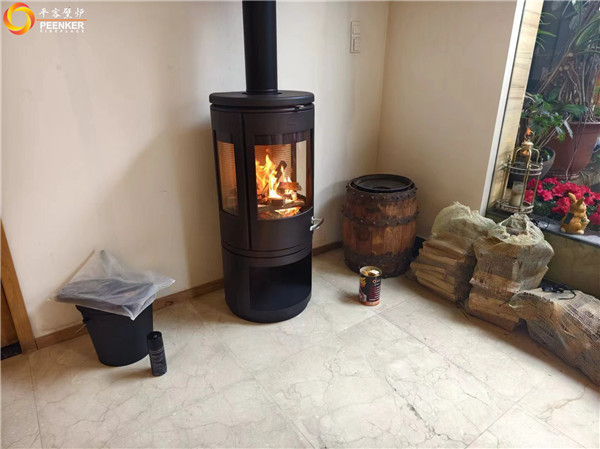 合肥高層頂樓丹麥Morso 7943鑄鐵火爐安裝.jpg