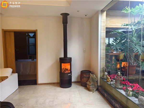 合肥高層頂樓丹麥Morso 7943鑄鐵火爐安裝.jpg