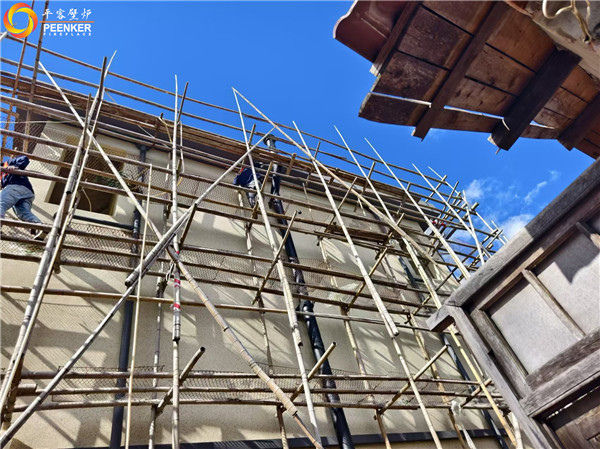 上海浦東別墅丹麥Aduro A17獨(dú)立式火爐戶外煙囪安裝.jpg