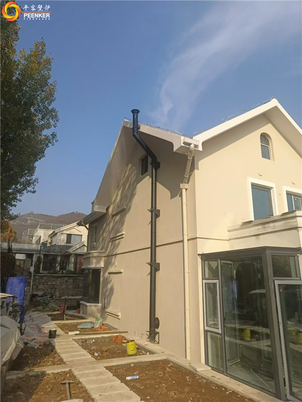 北京靜之湖休閑山莊丹麥Morso 5660嵌入壁爐安裝.jpg