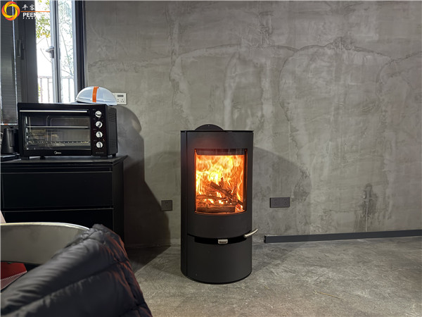 上海崇明別墅丹麥Aduro 9.1真火壁爐安裝.jpg