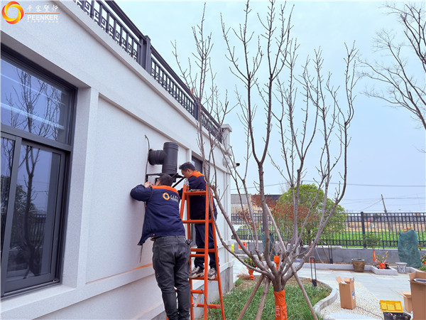 鹽城自建別墅丹麥Morso 5660嵌入壁爐安裝.jpg