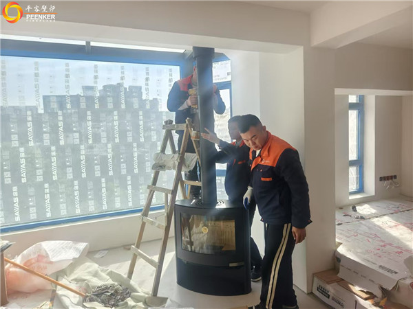 南京保利紫晶山丹麥Aduro 15B獨立火爐安裝.jpg