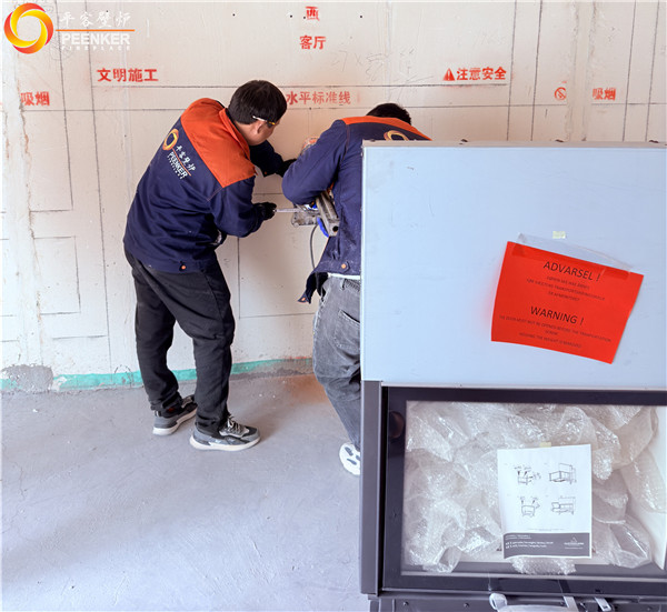 平客壁爐-杭州臨安湖畔居丹麥Morso S101-12壁爐安裝.jpg