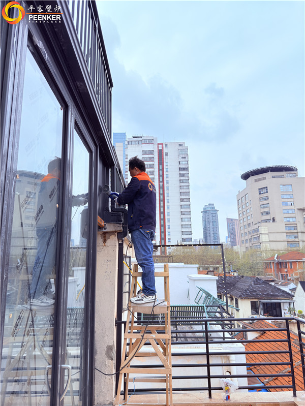 上海靜安丹麥Morso 2140鑄鐵火爐安裝.jpg