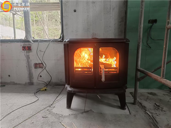 常德石門自建別墅丹麥Morso 3640鑄鐵火爐安裝.jpg