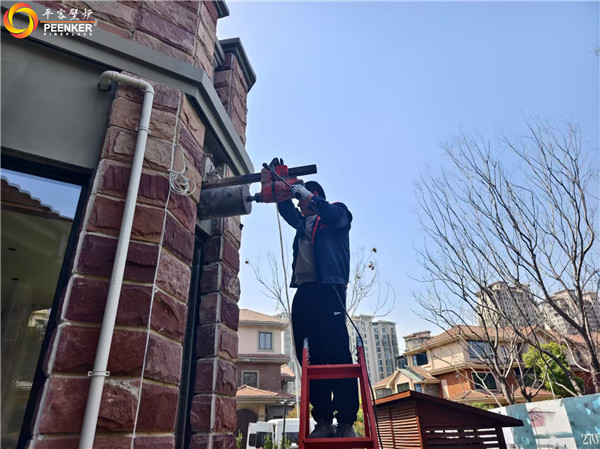 常州美林湖別墅丹麥Aduro A17獨(dú)立火爐安裝.jpg