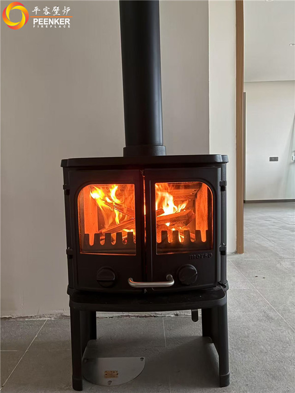 張家口葡萄酒小鎮丹麥Morso 2140壁爐安裝.jpg