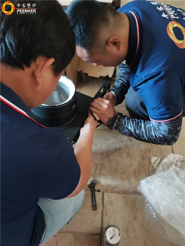 上海環球翡翠灣丹麥Morso 6848鑄鐵壁爐安裝.jpg